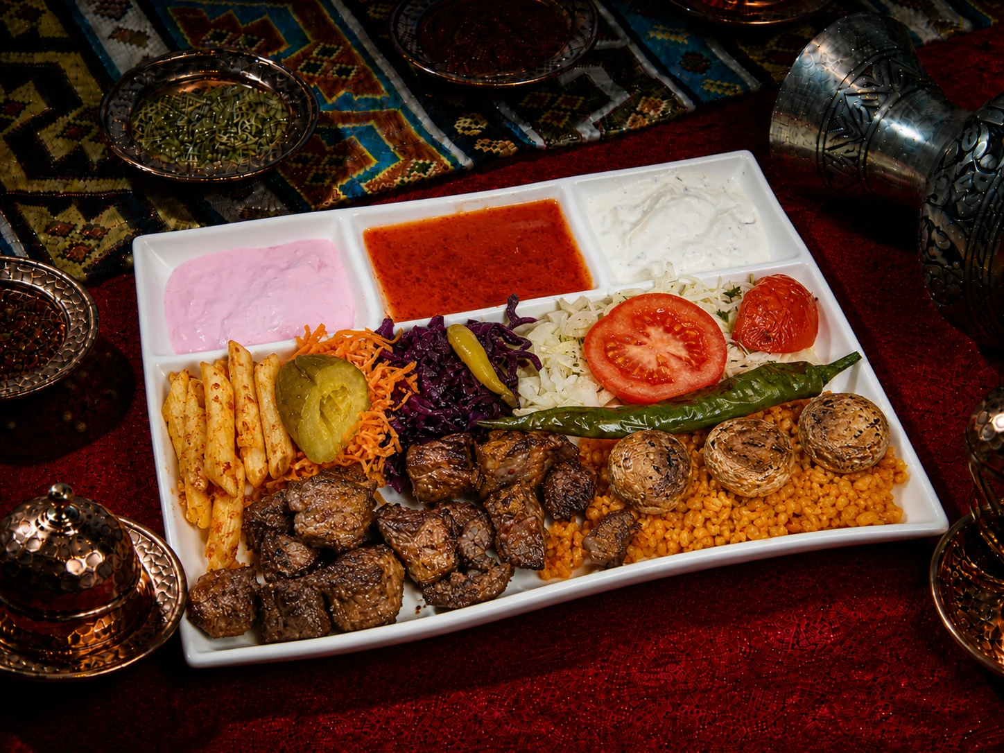 mantar-kebab-restaurant-sehrazat-piatra-neamt Mantar Kebab Oaie Bucati (640 Gr) - imagine 1